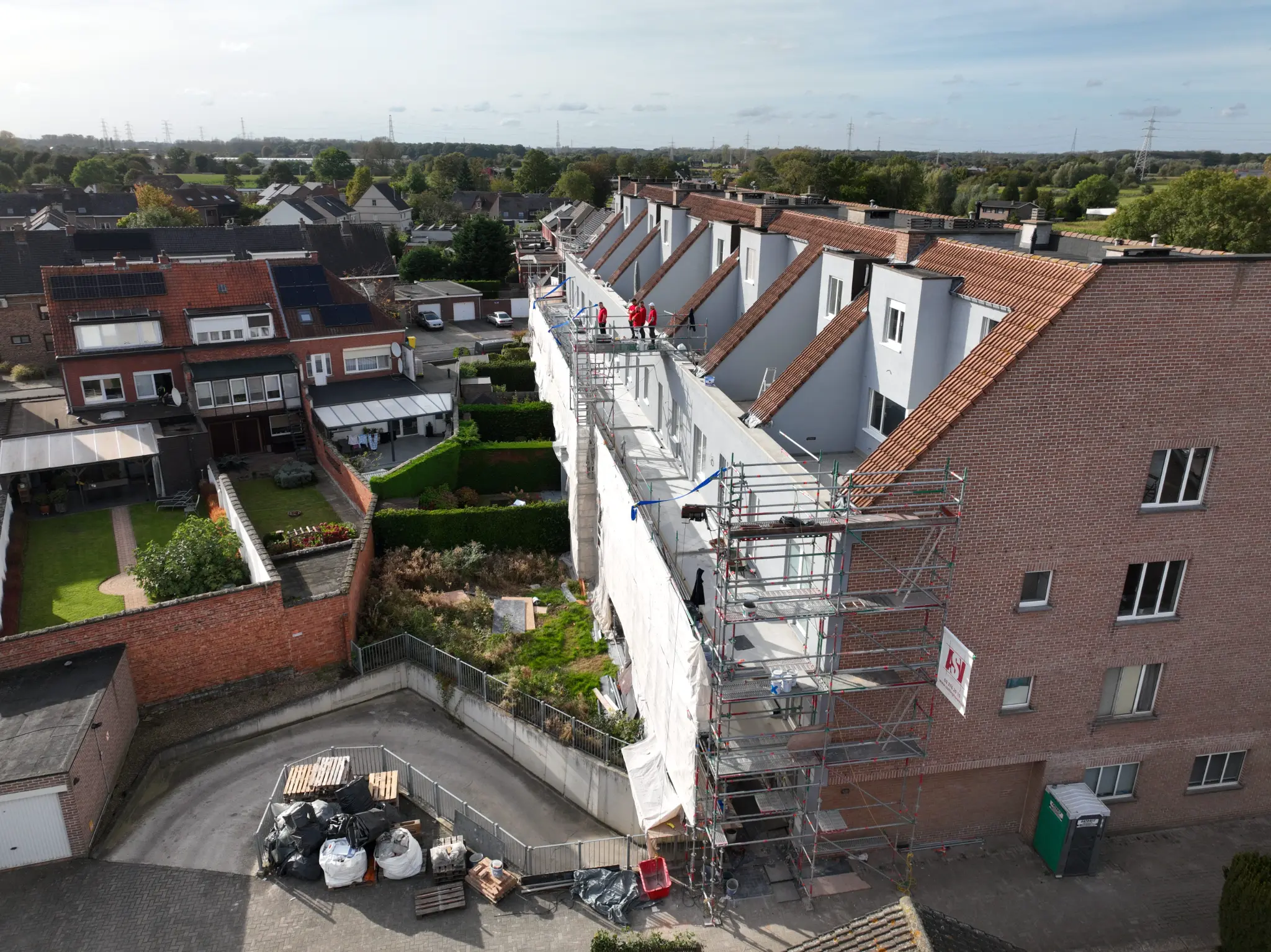 Renovatie rijwoningen